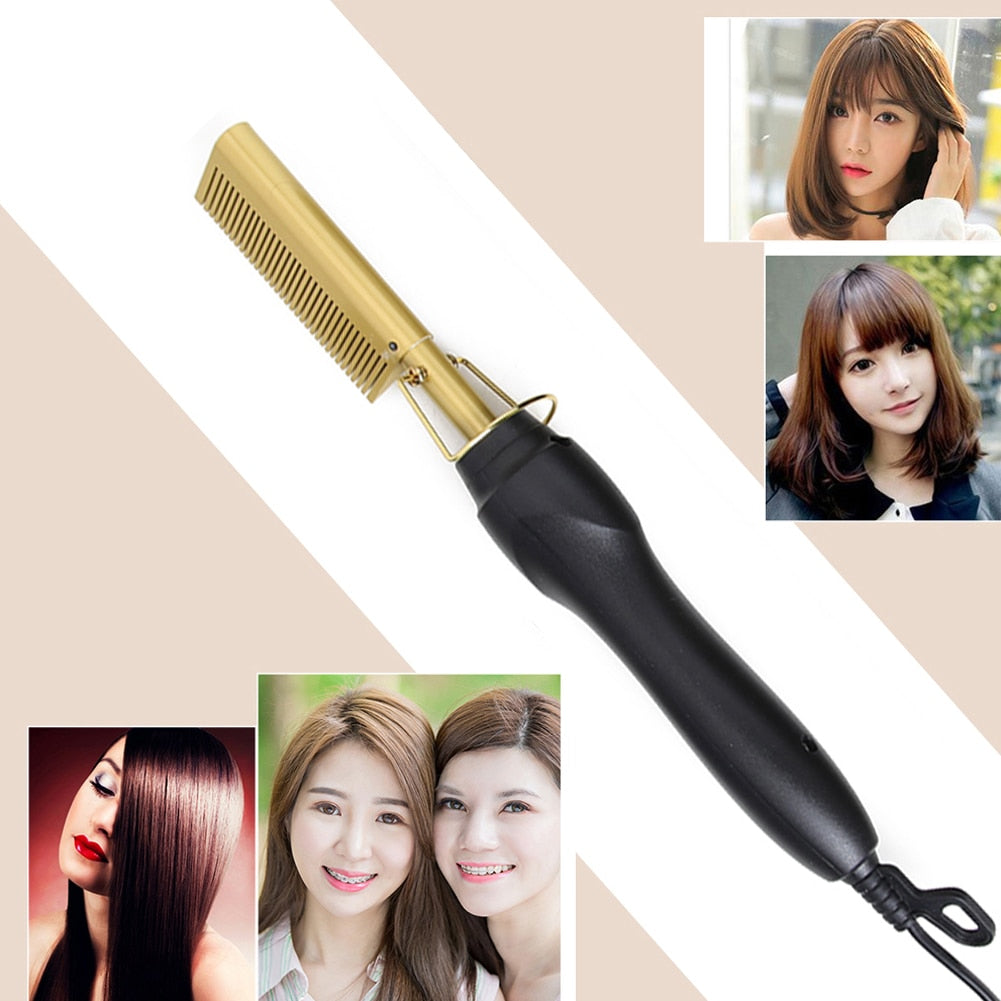 Professional Hair Comb & Straightener