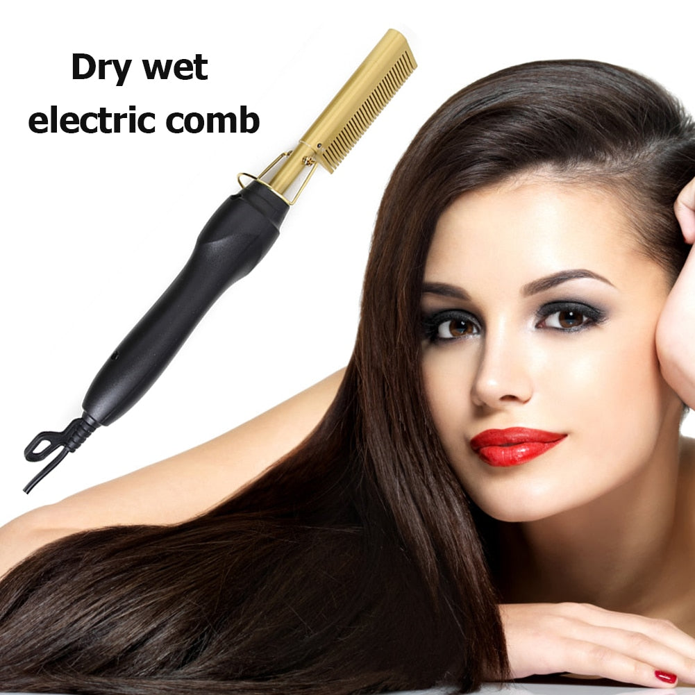 Professional Hair Comb & Straightener