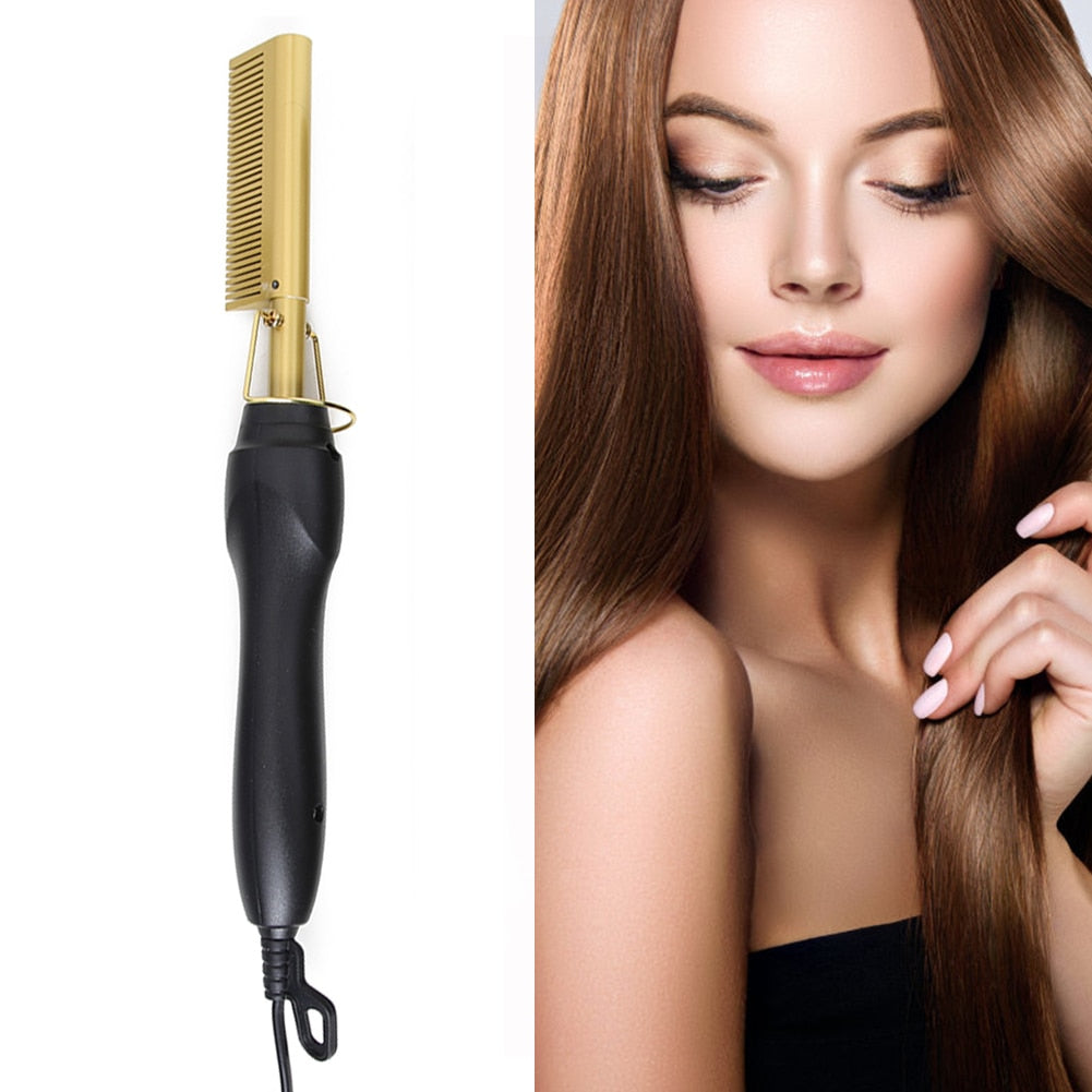 Professional Hair Comb & Straightener